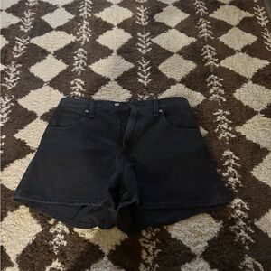 Levi's Women's Black Jean Shorts